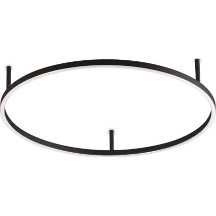 Ideal Lux - Φωτιστικό οροφής LED ORACLE SLIM LED/37W/230V 4000K διάμετρος 70 cm μαύρο