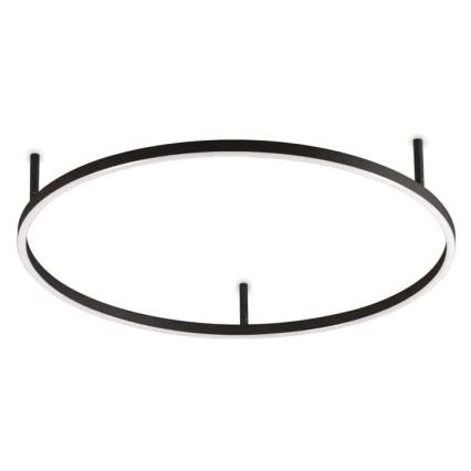 Ideal Lux - Φωτιστικό οροφής LED ORACLE SLIM LED/38W/230V 3000K διάμετρος 70 cm μαύρο