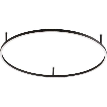 Ideal Lux - Φωτιστικό οροφής LED ORACLE SLIM LED/55W/230V 3000K διάμετρος 90 cm μαύρο