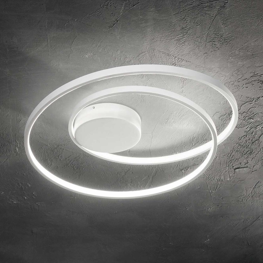 Ideal Lux - Φωτιστικό οροφής LED OZ LED/47W/230V διάμετρος 60 cm CRI 90 λευκό