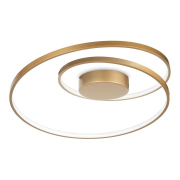 Ideal Lux - Φωτιστικό οροφής LED OZ LED/47W/230V διάμετρος 60 cm CRI 90 χρυσό