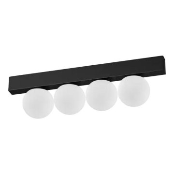 Ideal Lux - Φωτιστικό οροφής LED PING PONG 4xLED/3W/230V CRI 90 μαύρο