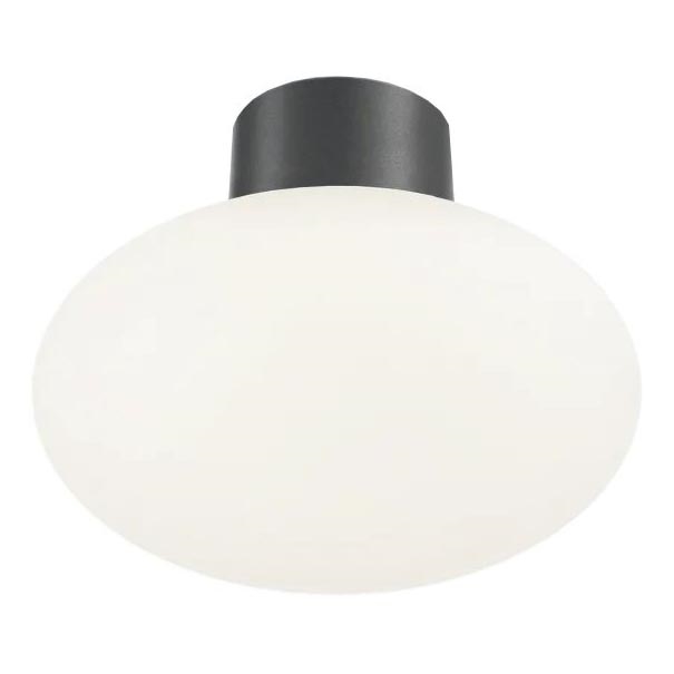Ideal Lux - Φωτιστικό οροφής εξωτερικού χώρου CLIO 1xE27/42W/230V IP44 ανθρακί