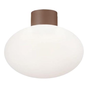 Ideal Lux - Φωτιστικό οροφής εξωτερικού χώρου CLIO 1xE27/42W/230V IP44 καφέ