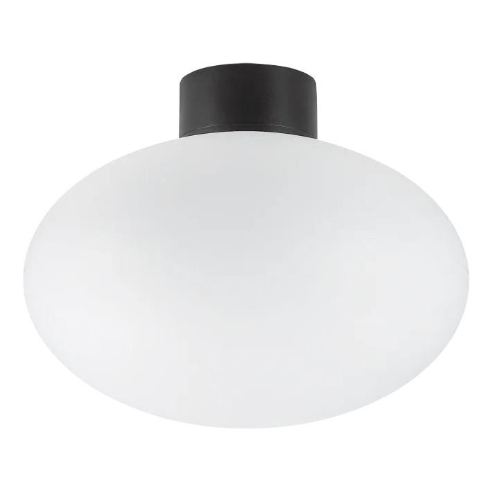 Ideal Lux - Φωτιστικό οροφής εξωτερικού χώρου CLIO 1xE27/42W/230V IP44 μαύρο