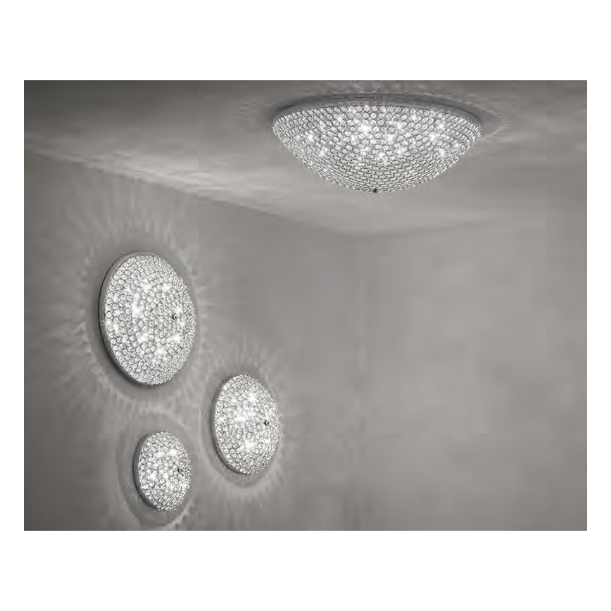 Ideal Lux - Φωτιστικό οροφής με κρύσταλλα ORION 12xG9/40W/230V