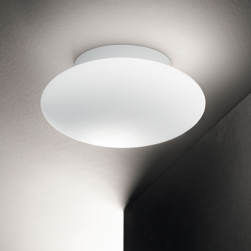 Ideal Lux - Φωτιστικό οροφής μπάνιου BUBBLE 1xE27/60W/230V διάμετρος 33,5 cm IP44 λευκό