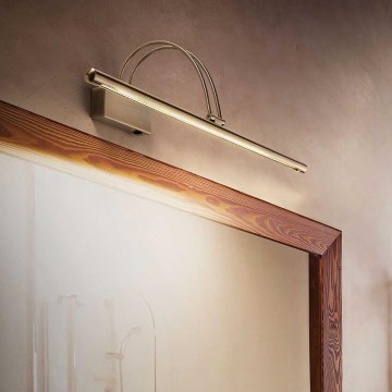 Ideal Lux - Φωτιστικό πίνακα LED BOW LED/8W/230V 76 cm CRI 90 χρυσό