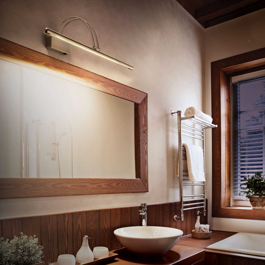 Ideal Lux - Φωτιστικό πίνακα LED BOW LED/8W/230V 76 cm CRI 90 χρυσό