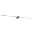Ideal Lux - Φωτιστικό πίνακα LED FILO LED/16W/230V 115 cm CRI 90 ορείχαλκος