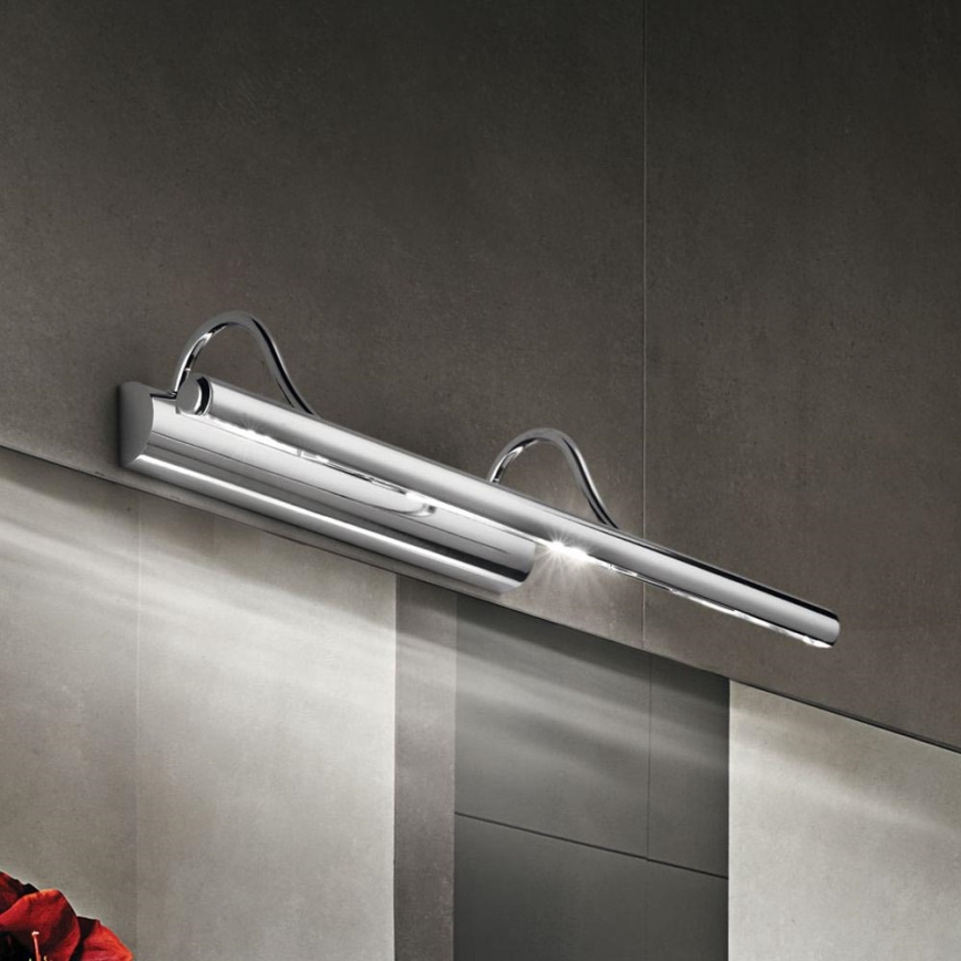 Ideal Lux - Φωτιστικό πίνακα MIRROR 4xG9/28W/230V γυαλιστερό χρώμιο