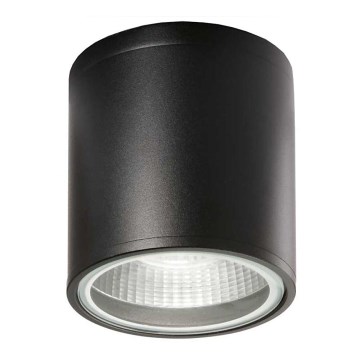 Ideal Lux - Φωτιστικό σποτ μπάνιου GUN 1xGU10/28W/230V IP44 μαύρο