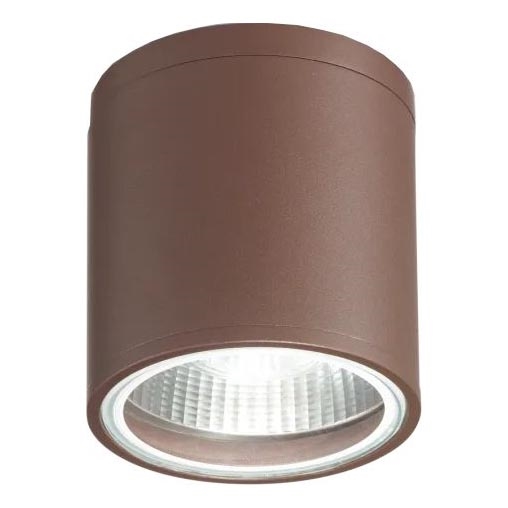 Ideal Lux - Φωτιστικό σποτ μπάνιου GUN 1xGU10/28W/230V IP55 καφέ