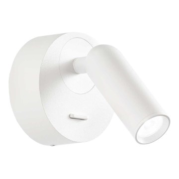 Ideal Lux - Φωτιστικό σποτ τοίχου LED BEAN LED/3W/230V CRI 90 λευκό