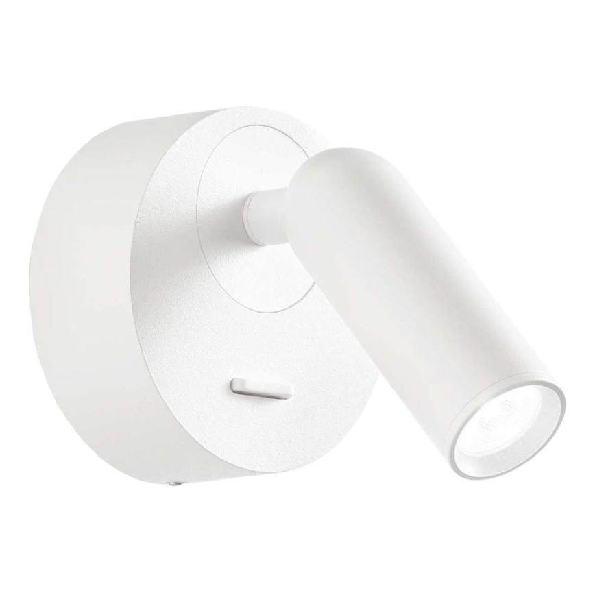 Ideal Lux - Φωτιστικό σποτ τοίχου LED BEAN LED/3W/230V CRI 90 λευκό