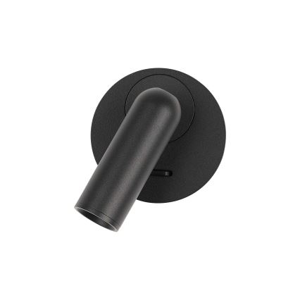 Ideal Lux - Φωτιστικό σποτ τοίχου LED BEAN LED/3W/230V CRI 90 μαύρο