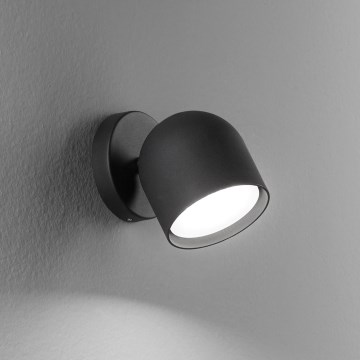 Ideal Lux - Φωτιστικό σποτ τοίχου LED DODO 1xGX53/9W/230V μαύρο