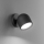 Ideal Lux - Φωτιστικό σποτ τοίχου LED DODO 1xGX53/9W/230V μαύρο