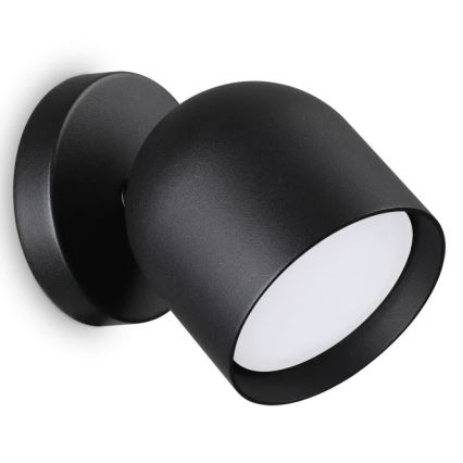 Ideal Lux - Φωτιστικό σποτ τοίχου LED DODO 1xGX53/9W/230V μαύρο