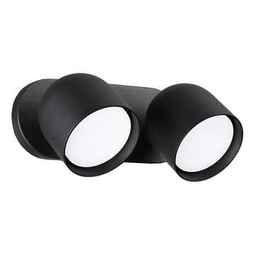 Ideal Lux - Φωτιστικό σποτ τοίχου LED DODO 2xGX53/9W/230V μαύρο