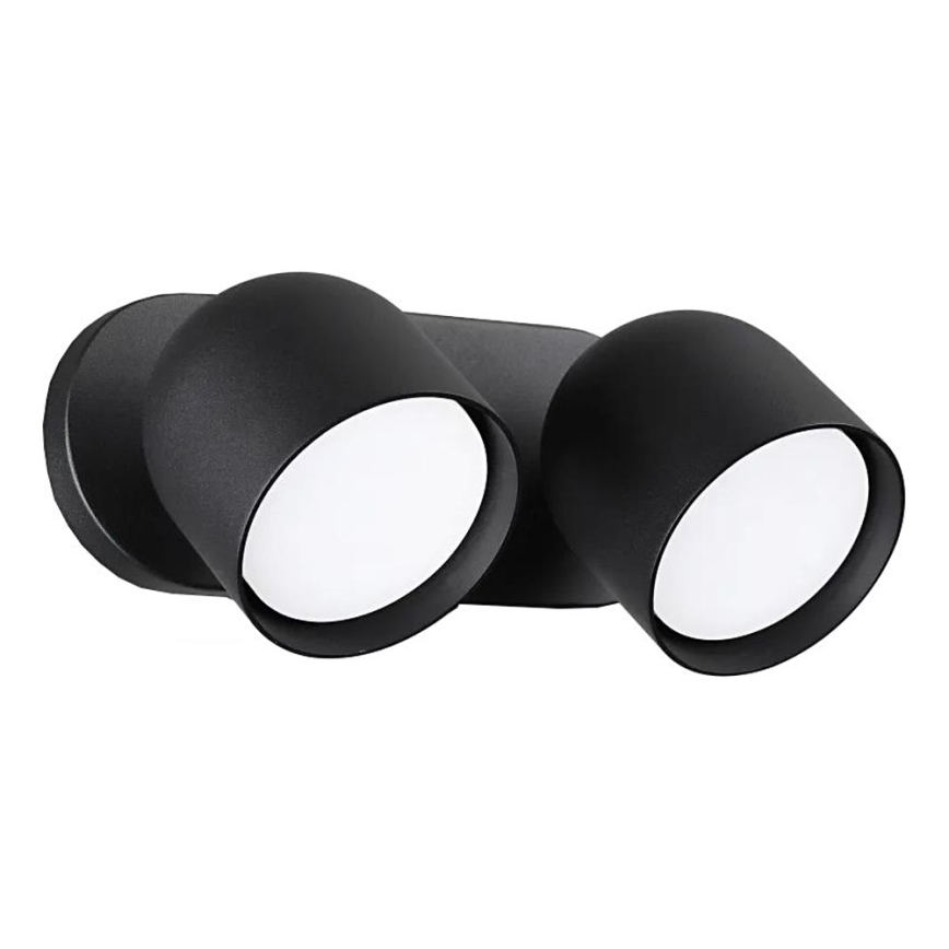 Ideal Lux - Φωτιστικό σποτ τοίχου LED DODO 2xGX53/9W/230V μαύρο