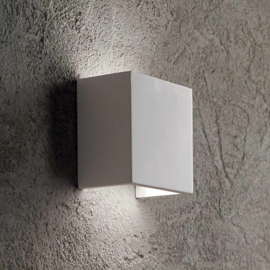 Ideal Lux - Φωτιστικό τοίχου FLASH GESSO 1xG9/40W/230V λευκό