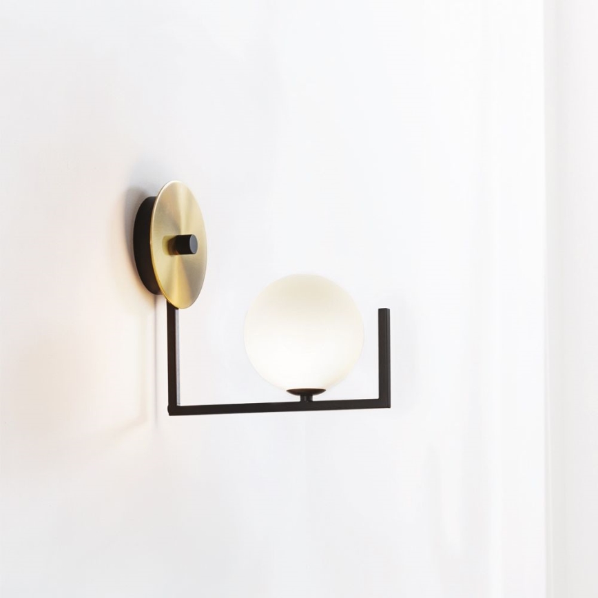 Ideal Lux - Φωτιστικό τοίχου LED BIRDS 1xG9/3W/230V μαύρο/χρυσό