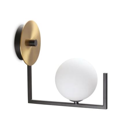 Ideal Lux - Φωτιστικό τοίχου LED BIRDS 1xG9/3W/230V μαύρο/χρυσό