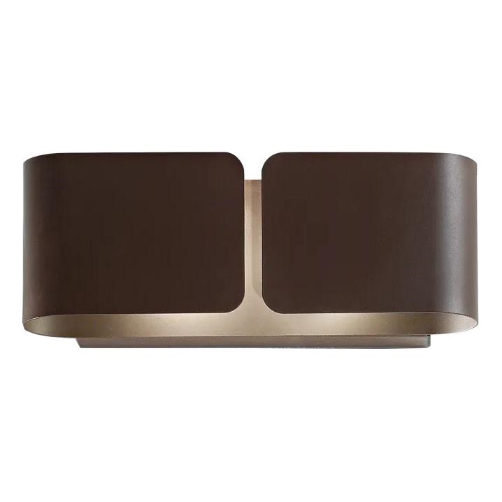 Ideal Lux - Φωτιστικό τοίχου LED CLIP 2xG9/3W/230V καφέ