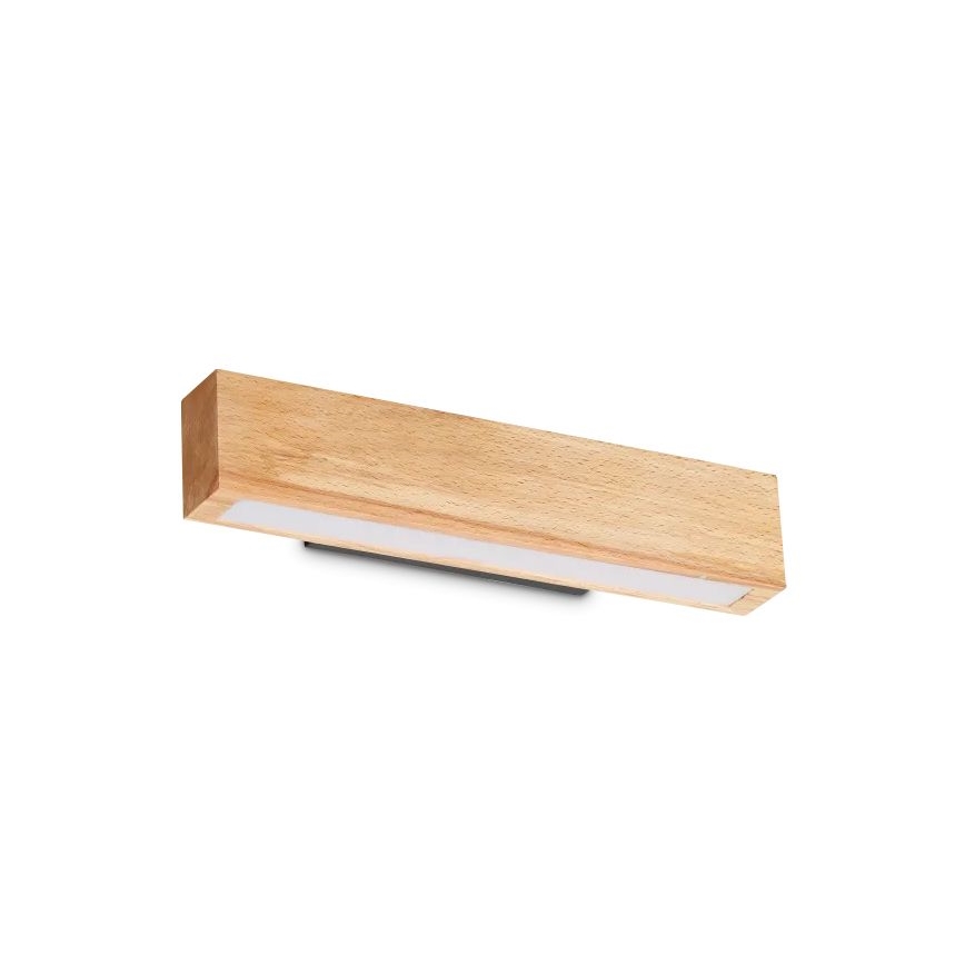 Ideal Lux - Φωτιστικό τοίχου LED CRAFT LED/12W/230V CRI 90 οξιά