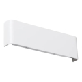 Ideal Lux - Φωτιστικό τοίχου LED DELTA LED/10W/230V 3000K 30 cm CRI 90 λευκό
