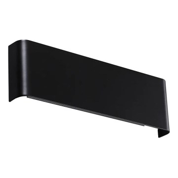Ideal Lux - Φωτιστικό τοίχου LED DELTA LED/10W/230V 4000K 30 cm CRI 90 μαύρο