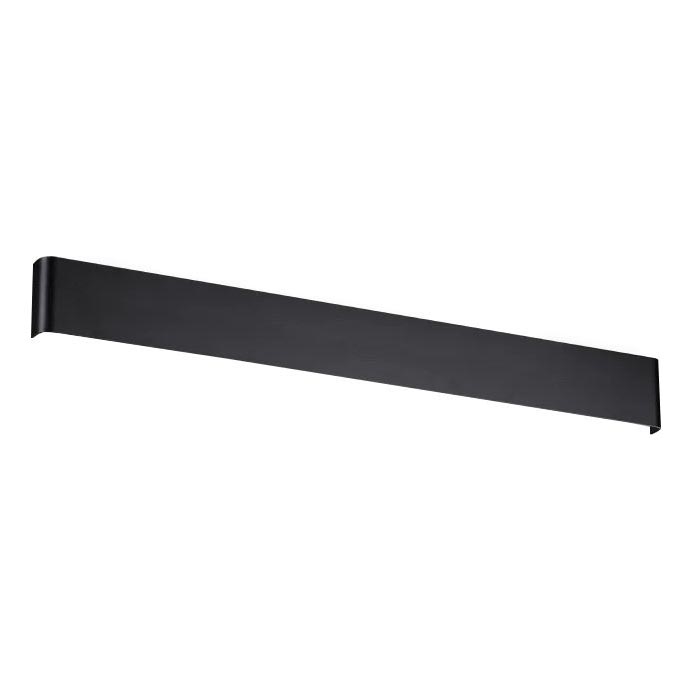 Ideal Lux - Φωτιστικό τοίχου LED DELTA LED/30W/230V 3000K 83 cm CRI 90 μαύρο