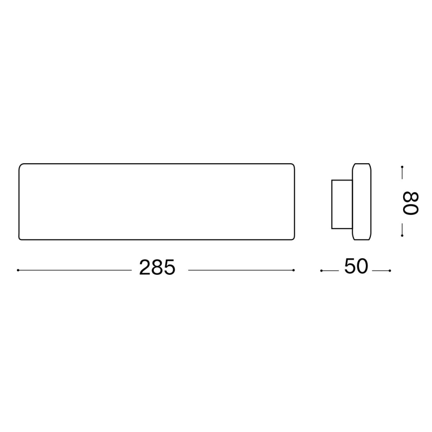 Ideal Lux - Φωτιστικό τοίχου LED DESK LED/12,5W/230V CRI 90 λευκό