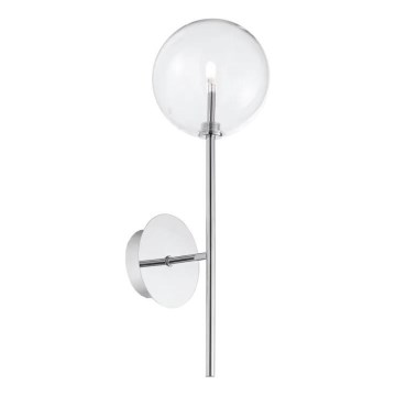 Ideal Lux - Φωτιστικό τοίχου LED EQUINOXE 1xG4/2W/230V γυαλιστερό χρώμιο/διαφανές