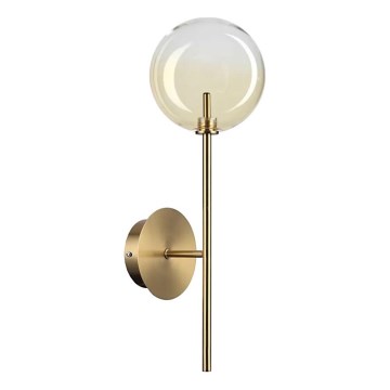 Ideal Lux - Φωτιστικό τοίχου LED EQUINOXE 1xG4/2W/230V ορείχαλκος/φιμέ