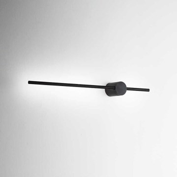 Ideal Lux - Φωτιστικό τοίχου LED ESSENCE LED/12W/230V 70 cm 3000K CRI 90 μαύρο