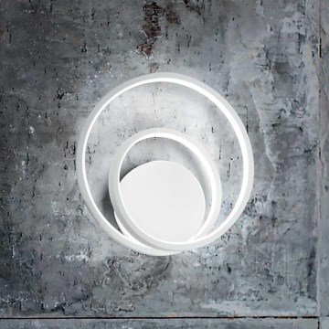Ideal Lux - Φωτιστικό τοίχου LED OZ LED/26W/230V CRI 90 λευκό