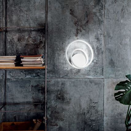 Ideal Lux - Φωτιστικό τοίχου LED OZ LED/26W/230V CRI 90 λευκό