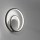 Ideal Lux - Φωτιστικό τοίχου LED OZ LED/26W/230V CRI 90 μαύρο