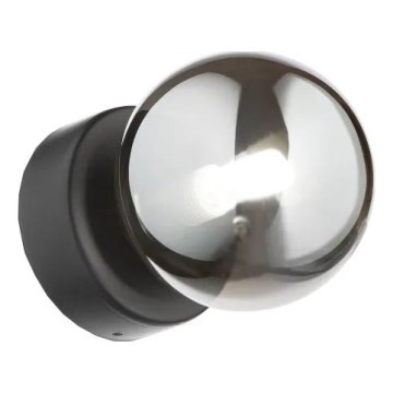 Ideal Lux - Φωτιστικό τοίχου LED PERLAGE 1xG9/3W/230V μαύρο/φιμέ
