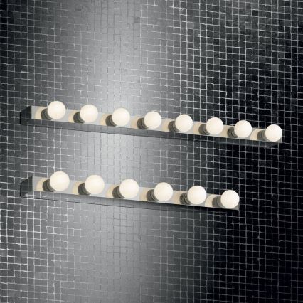 Ideal Lux - Φωτιστικό τοίχου PRIVE 6xE14/40W/230V γυαλιστερό χρώμιο