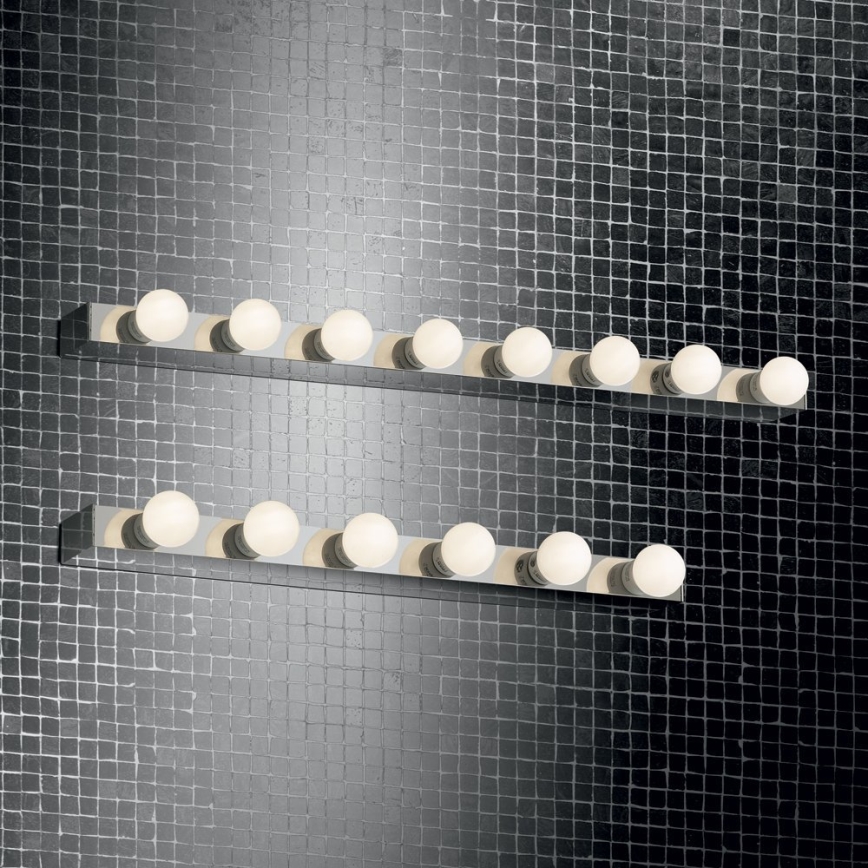 Ideal Lux - Φωτιστικό τοίχου PRIVE 6xE14/40W/230V γυαλιστερό χρώμιο