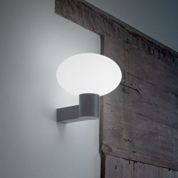 Ideal Lux - Φωτιστικό τοίχου εξωτερικού χώρου CLIO 1xE27/42W/230V IP44 ανθρακί