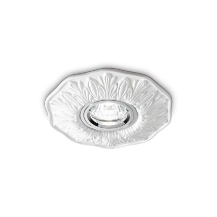Ideal Lux - Χωνευτό φωτιστικό POLKA 1xGU10/50W/230V λευκό