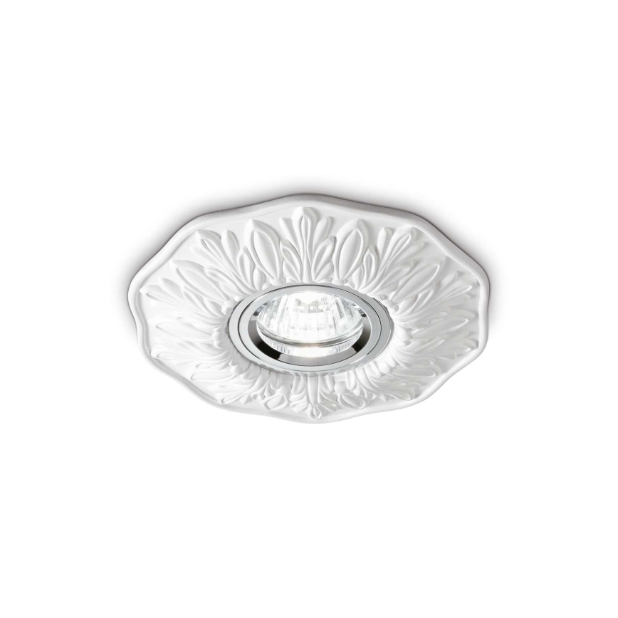 Ideal Lux - Χωνευτό φωτιστικό POLKA 1xGU10/50W/230V λευκό