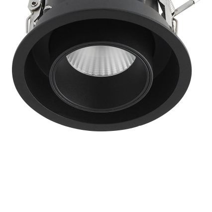 Ideal Lux - LED εντοιχιστό φωτιστικό σποτ NOVA LED/20W/230V 4000K CRI 90 Ø 15,4 cm μαύρο