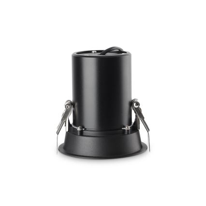 Ideal Lux - LED εντοιχιστό φωτιστικό σποτ NOVA LED/20W/230V 4000K CRI 90 Ø 15,4 cm μαύρο