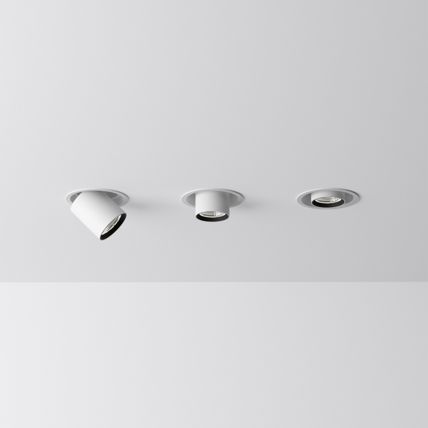 Ideal Lux - LED εντοιχισμένο σποτ NOVA LED/20W/230V 4000K CRI 90 διάμ. 15,4 cm λευκό