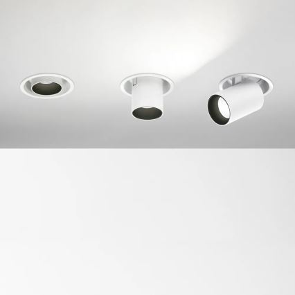 Ideal Lux - LED εντοιχισμένο σποτ οροφής NOVA LED/20W/230V 3000K CRI 90 Ø 15,4 cm λευκό
